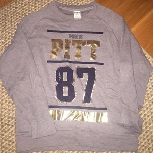 University of Pittsburgh PINK sweatshirt